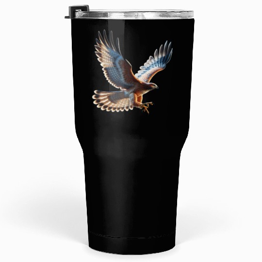 Majestic Hawk Flight Tumblers 30 Oz