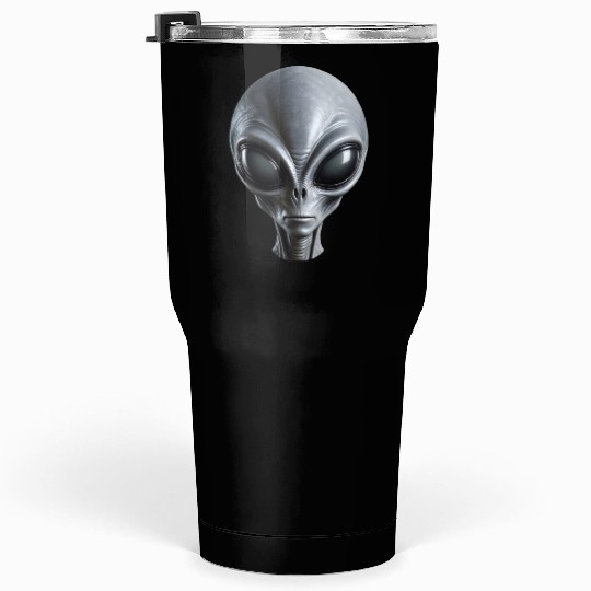 Real Small Grey Alien Extraterrestrial Tumblers 30 Oz
