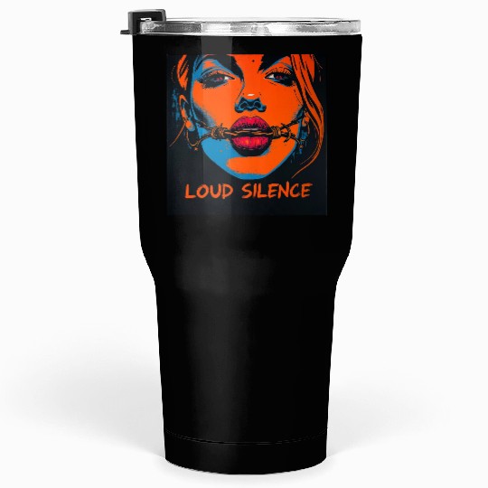 Loud Silence Psychedelic Tumblers 30 Oz