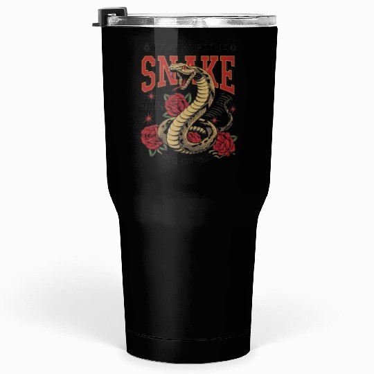 Snake Year of the Snake 2025 Tattoo Design Tumblers 30 Oz