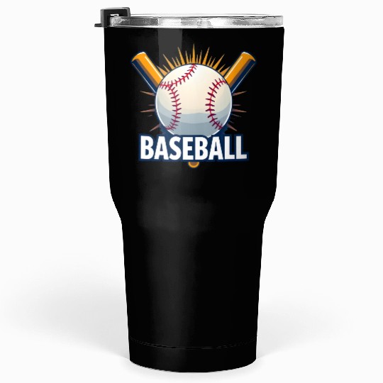 baseball cool Tumblers 30 Oz For discerning sports fans