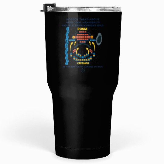 Military Tactic Appreciation - Double Envelopment Tumblers 30 Oz