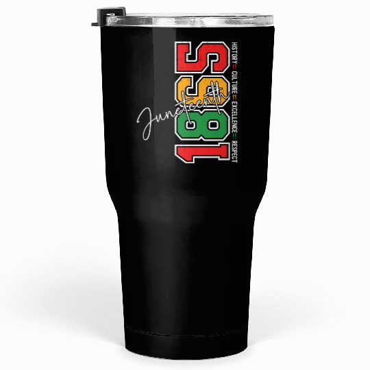 1865 Juneteenth Tumblers 30 Oz