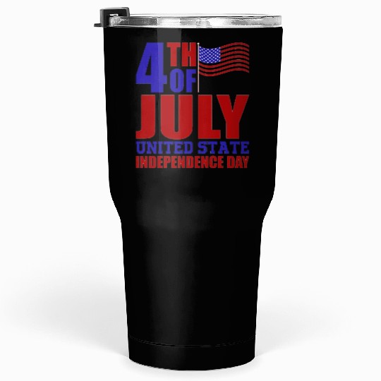 4th of July Tumblers 30 Oz