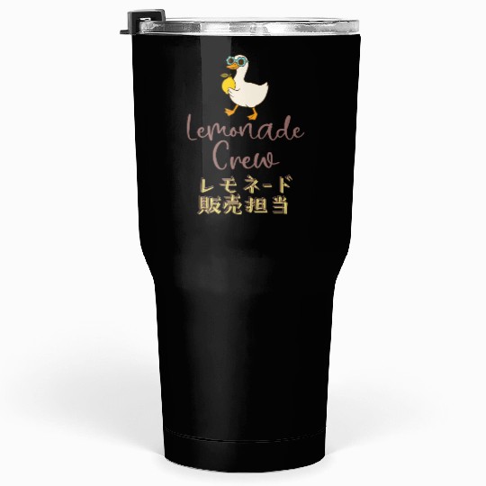 Lemonade Crew Walking Goose Tumblers 30 Oz