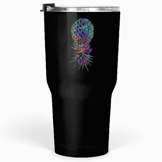 Neon Pineapple Tumblers 30 Oz