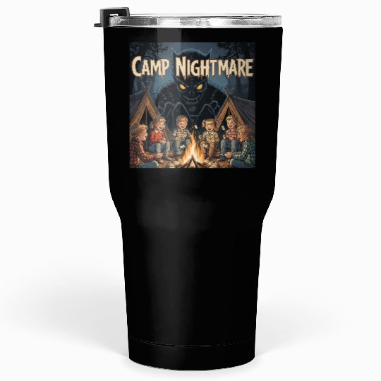 Horror Steven Rhodes, Camp Nightmare Tumblers 30 Oz