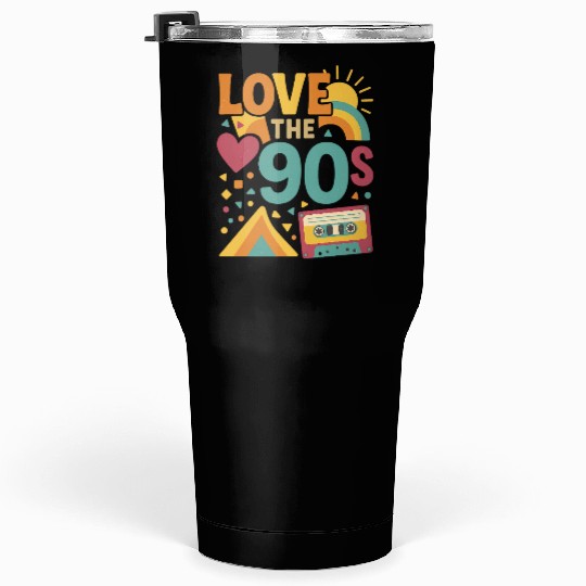 Retro 90s Love – V Tumblers 30 Oz