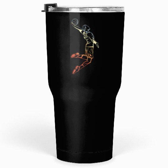 Basketball Player Sketch Tumblers 30 Oz
