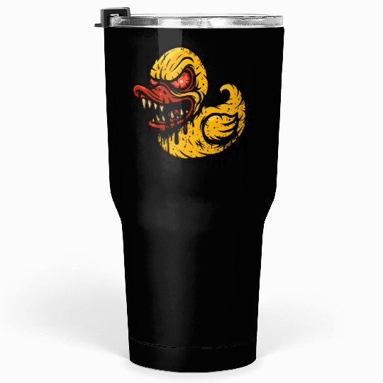 Evil Duck – Crazy Horror Cartoon Tumblers 30 Oz