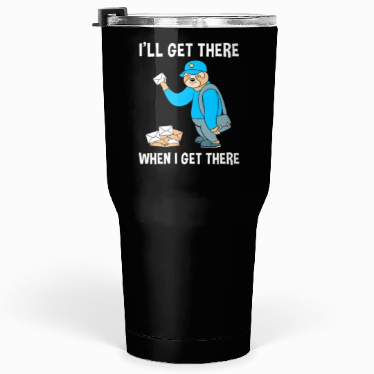 Postal Worker Delivery Mailman Tumblers 30 Oz
