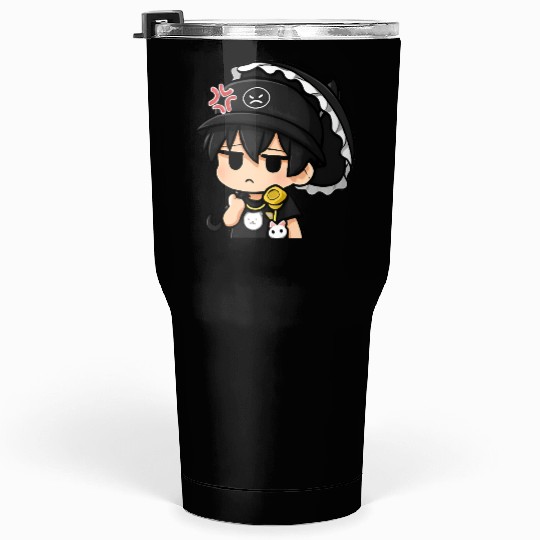 Chibi Joneda Angry Tumblers 30 Oz