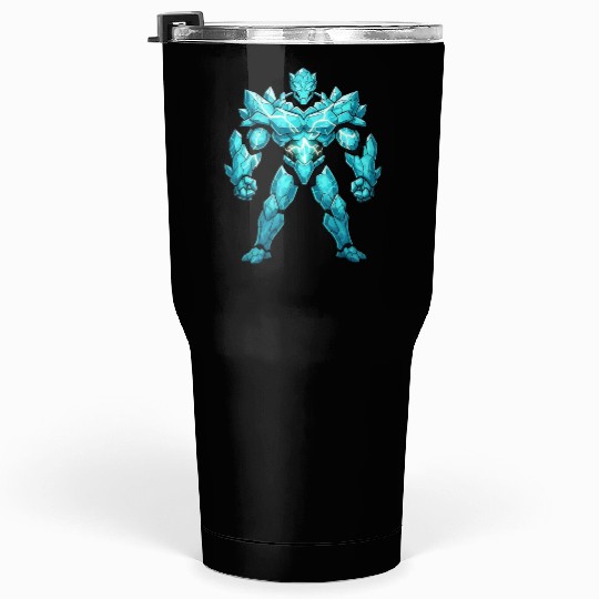 Crystal Golem Cartoon Tumblers 30 Oz