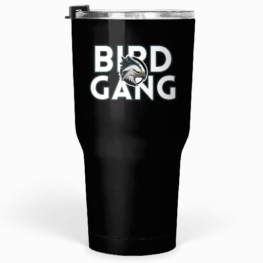 Eagle Head Bird Gang Logo Design Tumblers 30 Oz