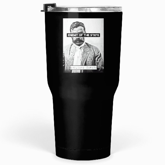 Emiliano Zapata (EOTS) (B&W) Tumblers 30 Oz