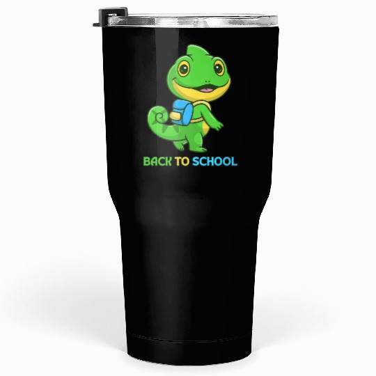 LIZARD BACK TO SCHOOL Tumblers 30 Oz