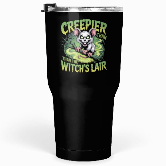 Creeper Mouse in Witch's Lair Design Tumblers 30 Oz