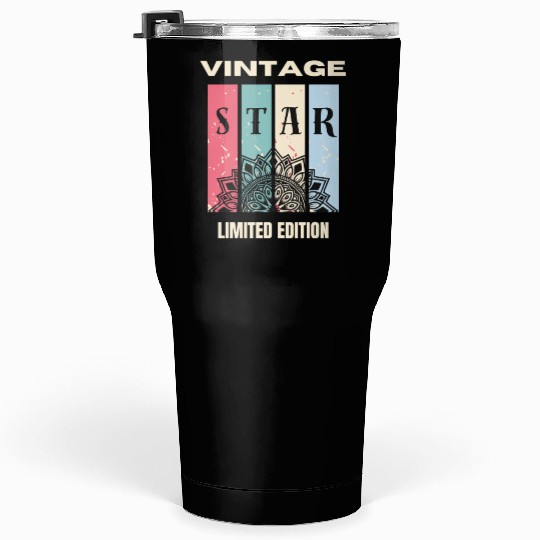 Vintage Star Mandala Limited Edition Tumblers 30 Oz