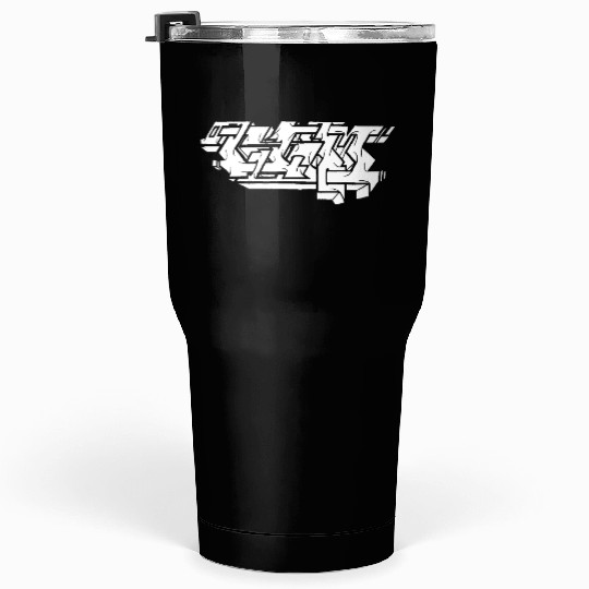 Graffiti Piece - White Tumblers 30 Oz