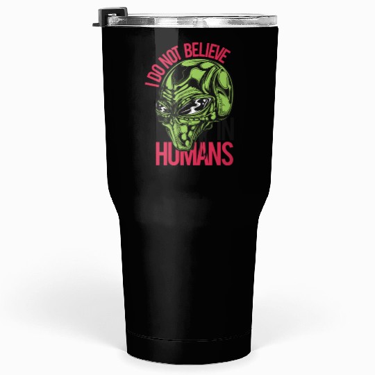 Alien Skull with Mind Control Tumblers 30 Oz