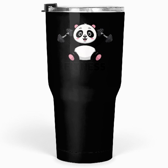 Panda Fitness Workout Tumblers 30 Oz