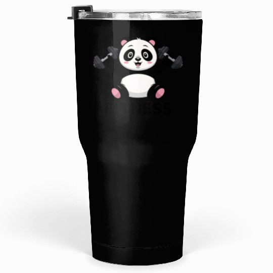 Panda Fitness Workout Tumblers 30 Oz
