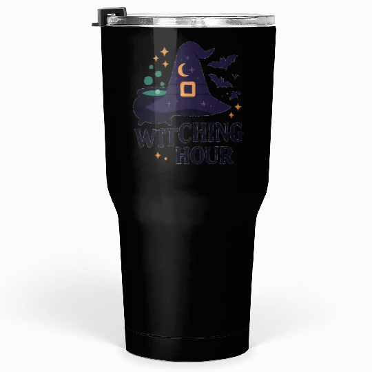 Witching Hour Night Scene Design Tumblers 30 Oz