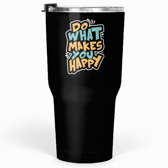 Inspirational Positive Vibes Typography Tumblers 30 Oz