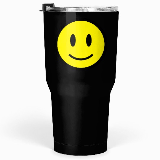 Smiley Face Icon 2c Tumblers 30 Oz