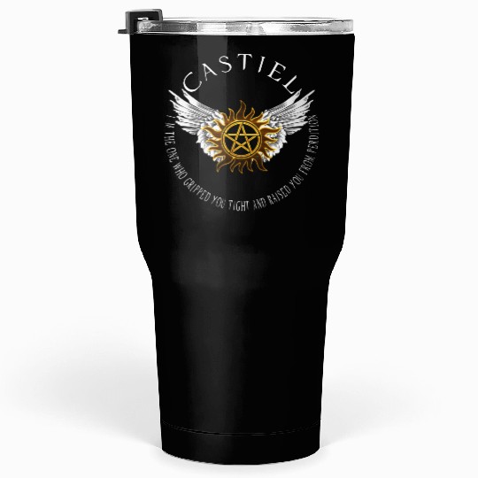Castiel Protection Symbol Tumblers 30 Oz