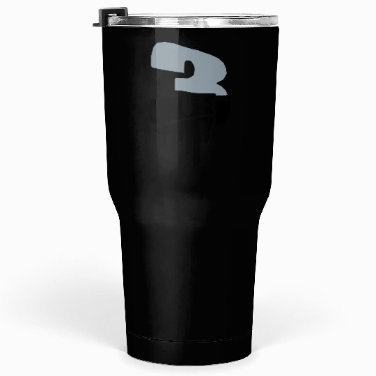 3 three graffiti logo Tumblers 30 Oz