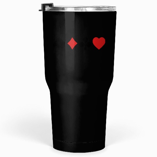 playing cards Tumblers 30 Oz
