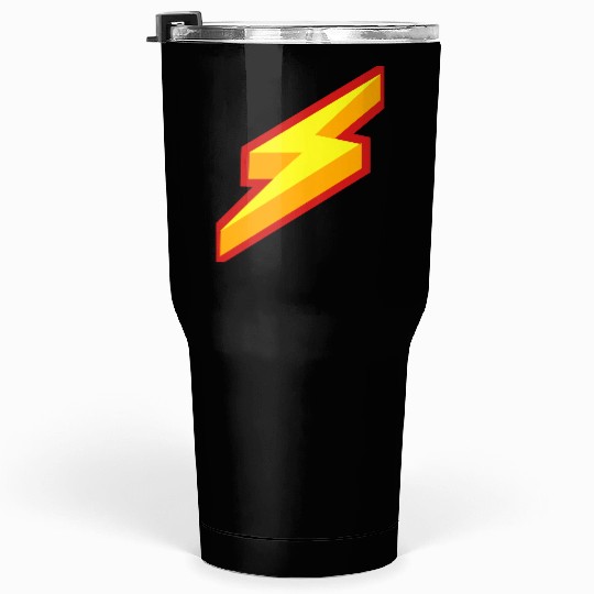 Lightning Bolt Design Tumblers 30 Oz