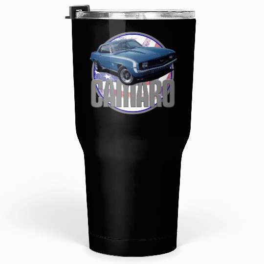 Bold Camaro in Blue Tumblers 30 Oz