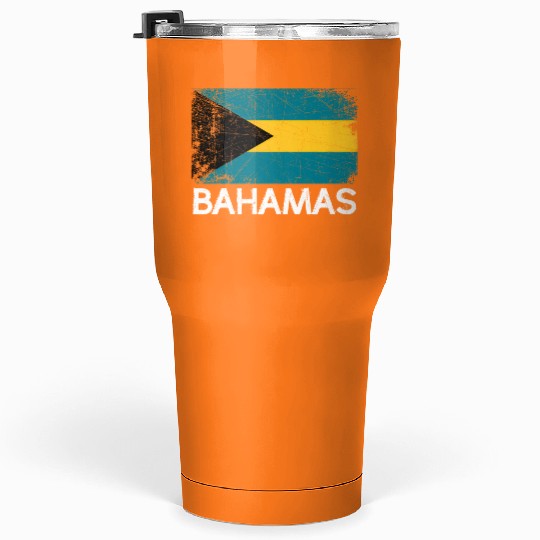 Bahamian Flag Made In Bahamas Tumblers 30 Oz