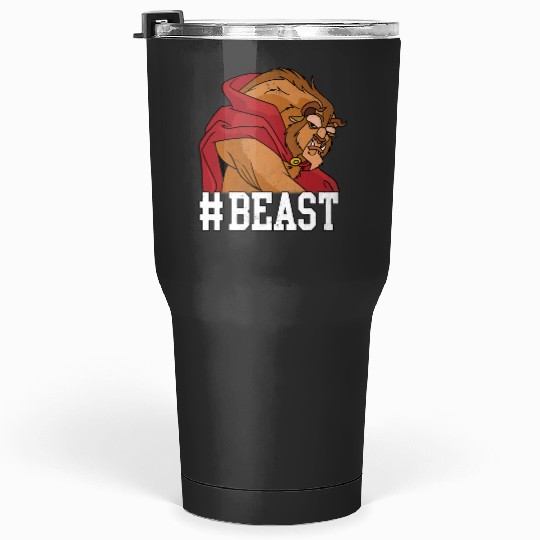 Disney Beauty and the Beast #BEAST Big Face Portrait Tumblers 30 oz
