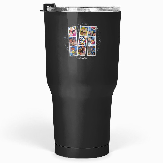 Disney 100 Anniversary Photo Booth Pictures D100 Tumblers 30 oz