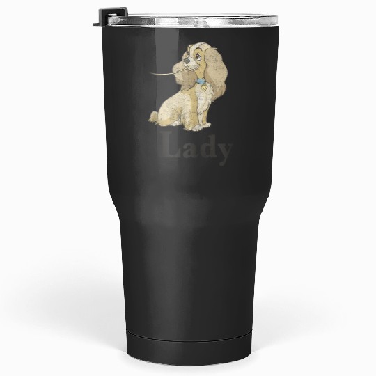 Disneyss Lady And The Tramp Spaghetti Lady Couples Tumblers 30 oz
