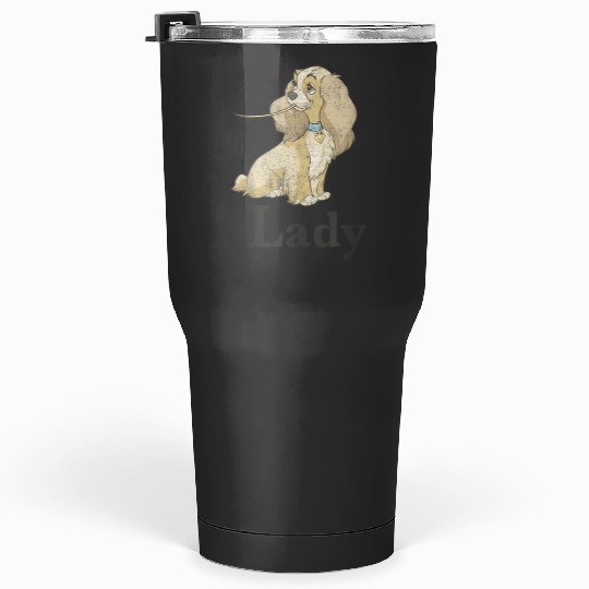 Disneyss Lady And The Tramp Spaghetti Lady Couples Tumblers 30 oz