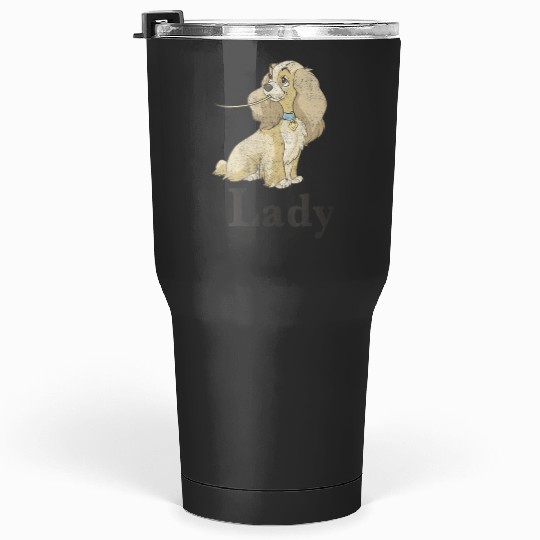 Disneyss Lady And The Tramp Spaghetti Lady Couples Tumblers 30 oz