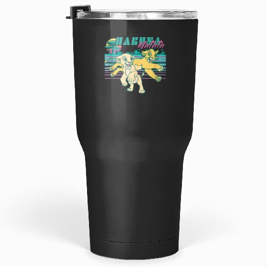 Disney Lion King Retro Simba Nala 90s Hakuna Matata Tumblers 30 oz