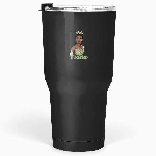 Disneyss The Princess And The Frog Tiana Sketch Portrait Tumblers 30 oz