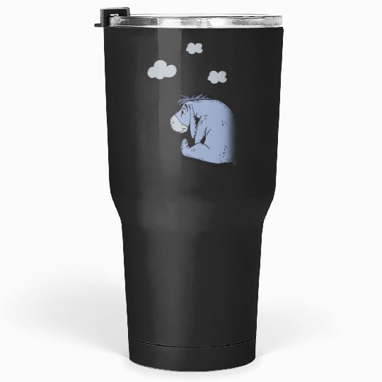 Disney Winnie The Pooh Eeyore In The Clouds Sweatshirt Tumblers 30 oz