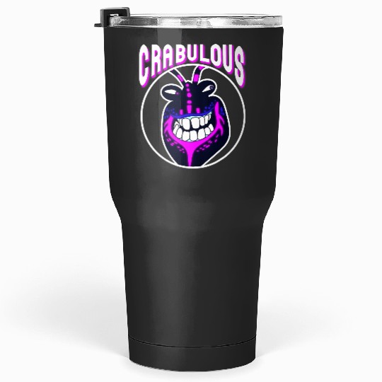 Disney Moana Tamatoa Crabulous Neon Face Circle Portrait Tumblers 30 oz