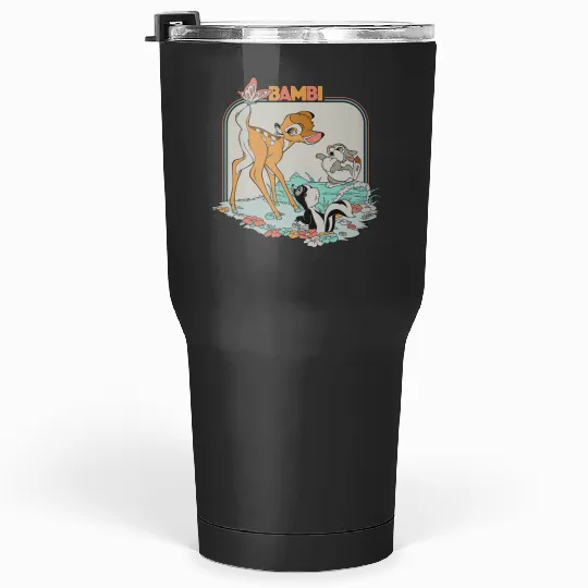Disney Bambi Movie Retro Tumblers 30 oz