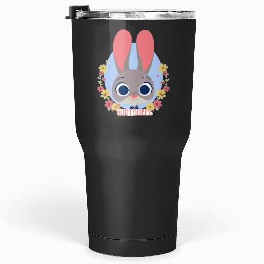 Disney Zootopia Judy Hopps Spring Wreath Graphic Tumblers 30 oz