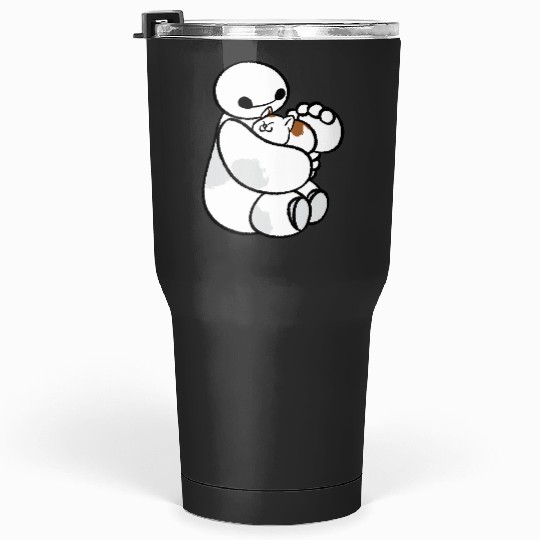 Disney Big Hero 6 Baymax Cat Cute Portrait Tumblers 30 oz