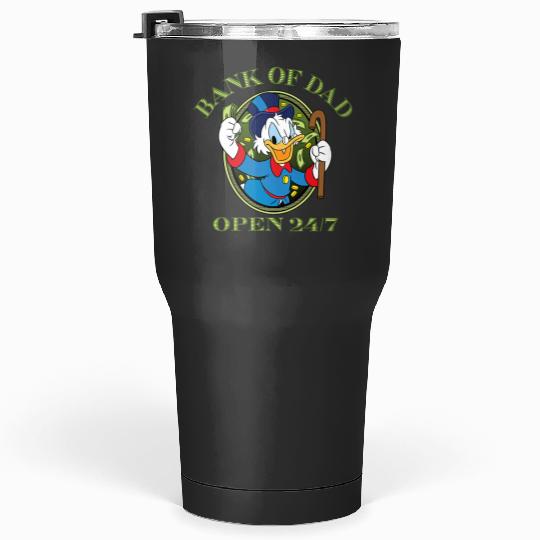 Disney DuckTales Bank of Dad Tumblers 30 oz