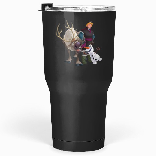 disney frozens Kristoff Olaf Sven Tumblers 30 oz