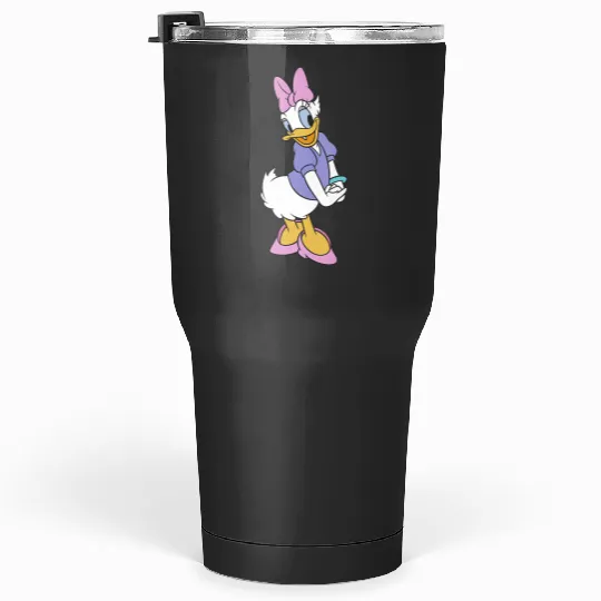 Womens Disney Mickey And Friends Daisy Duck Traditional Portrait VNeck Tumblers 30 oz